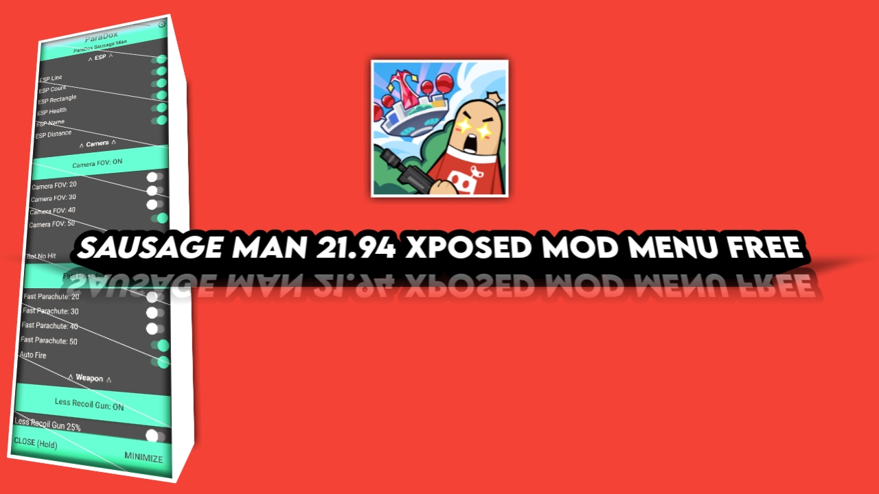 SAUSAGE MAN 21.94 XPOSED MOD MENU FREE